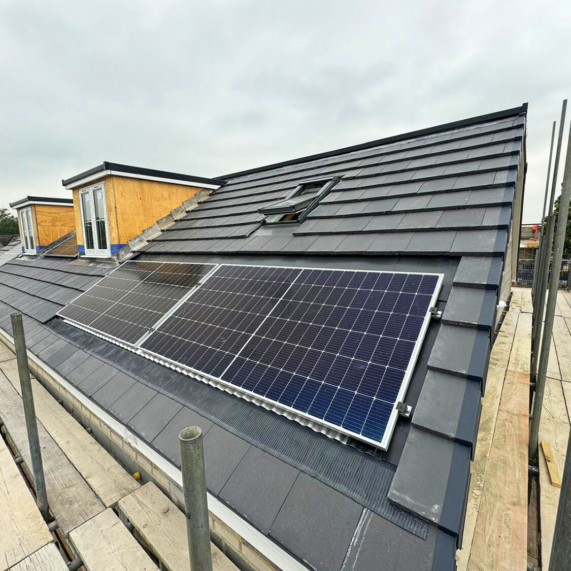 New Build Roof, Carterton, With Dormer and Velux Windows. Country Roofing Ltd.