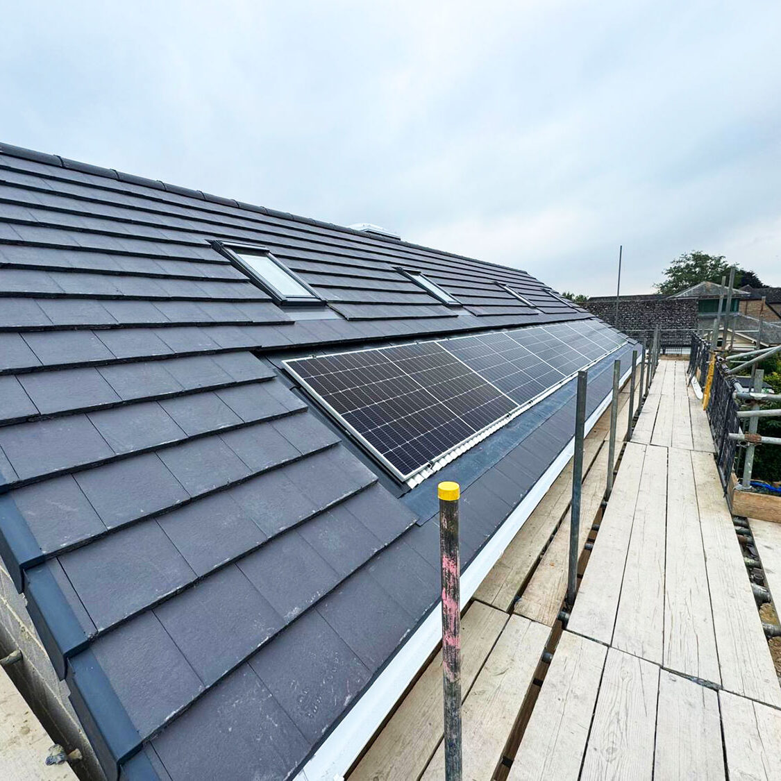 New Build Roof, Carterton, With Dormer and Velux Windows. Country Roofing Ltd.